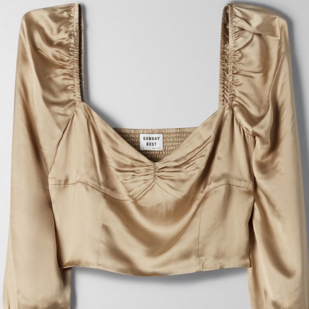 Aritzia Billie Blouse